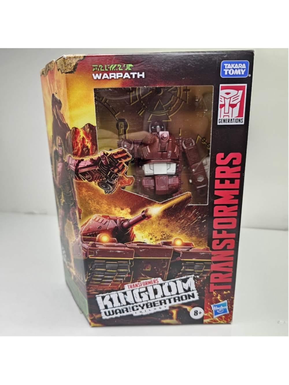SEALED Transformers Generations WFC Kingdom Deluxe WFC-K6 Warpath NEW